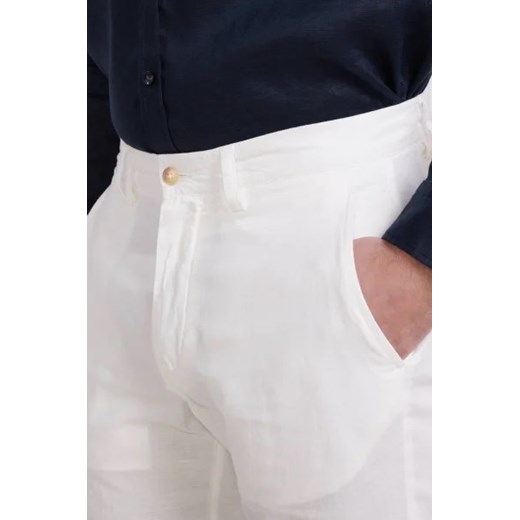 POLO RALPH LAUREN Lniane spodnie | Straight fit Polo Ralph Lauren 32/34 okazja Gomez Fashion Store