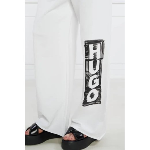 HUGO Spodnie dresowe Nasuede | Loose fit XS Gomez Fashion Store