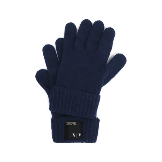 Armani Exchange Wełniane rękawiczki Armani Exchange L/XL okazja Gomez Fashion Store