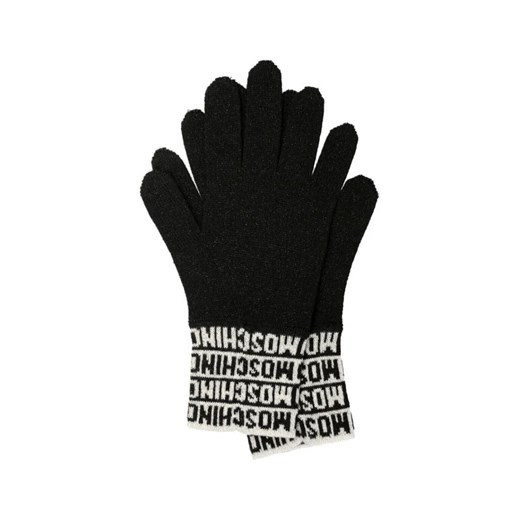 Moschino Rękawiczki | z dodatkiem wełny Moschino Uniwersalny promocja Gomez Fashion Store