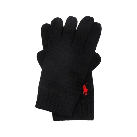 POLO RALPH LAUREN Wełniane rękawiczki ze sklepu Gomez Fashion Store w kategorii Rękawiczki męskie - zdjęcie 164317616