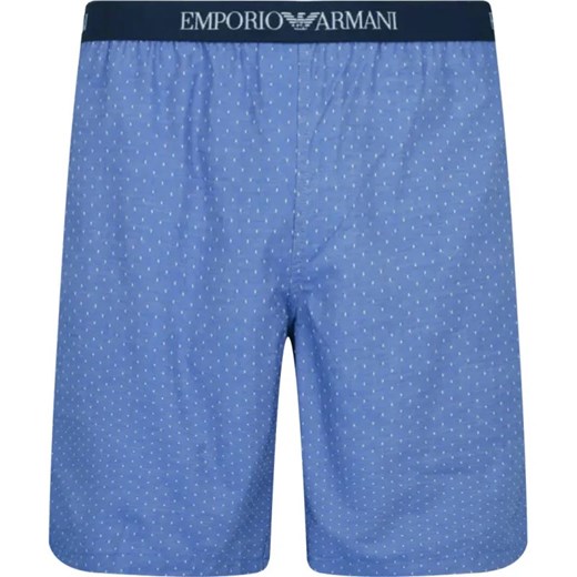 Emporio Armani Szorty od piżamy | Regular Fit Emporio Armani L Gomez Fashion Store