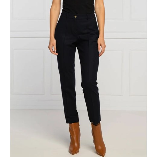 Joop! Wełniane spodnie cygaretki Shea | Slim Fit ze sklepu Gomez Fashion Store w kategorii Spodnie damskie - zdjęcie 164318376