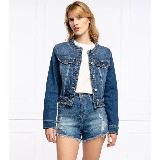 Twinset Actitude Kurtka jeansowa | Slim Fit | denim ze sklepu Gomez Fashion Store w kategorii Kurtki damskie - zdjęcie 164318887
