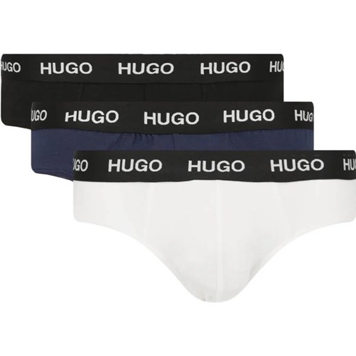 Hugo Bodywear Slipy 3-pack HIPBRIEF ze sklepu Gomez Fashion Store w kategorii Majtki męskie - zdjęcie 164319439