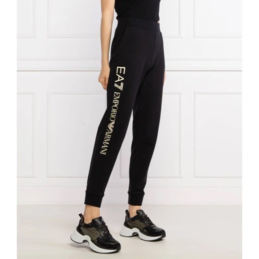 EA7 Spodnie dresowe | Regular Fit ze sklepu Gomez Fashion Store w kategorii Spodnie damskie - zdjęcie 164319728