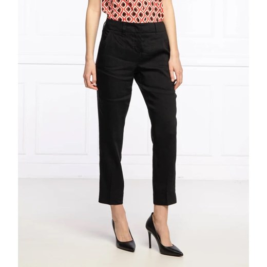 Marella SPORT Lniane spodnie | Regular Fit Marella Sport 36 promocja Gomez Fashion Store