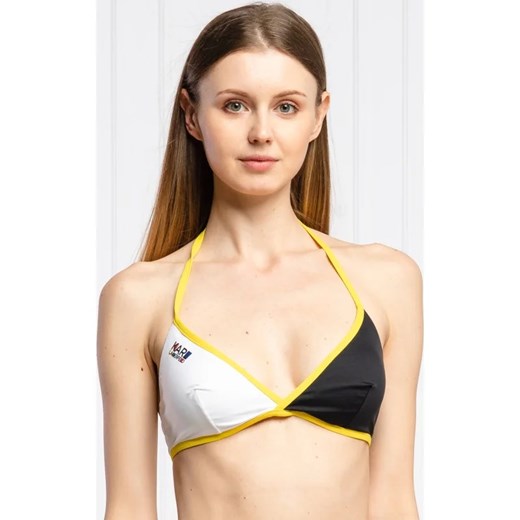 Karl Lagerfeld Swimwear Góra od bikini Bicolor ze sklepu Gomez Fashion Store w kategorii Stroje kąpielowe - zdjęcie 164320405