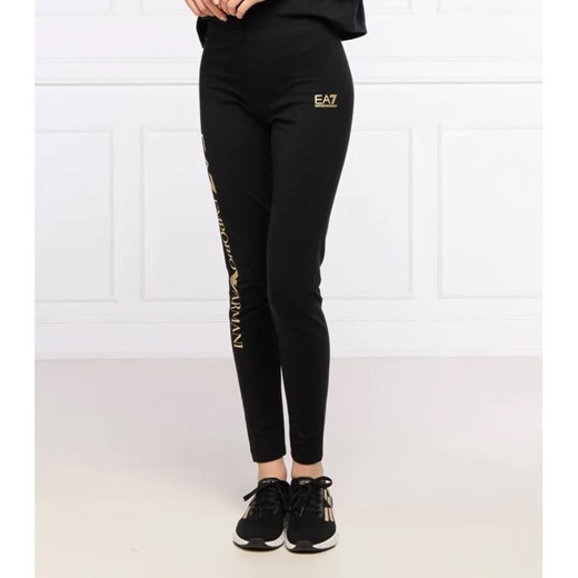 EA7 Legginsy | Slim Fit ze sklepu Gomez Fashion Store w kategorii Spodnie damskie - zdjęcie 164320469