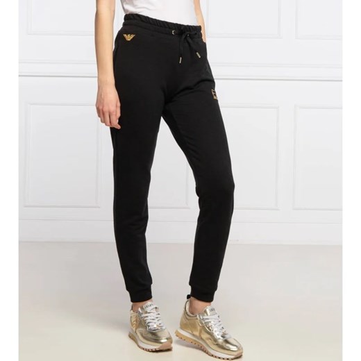 EA7 Spodnie dresowe | Regular Fit ze sklepu Gomez Fashion Store w kategorii Spodnie damskie - zdjęcie 164320516