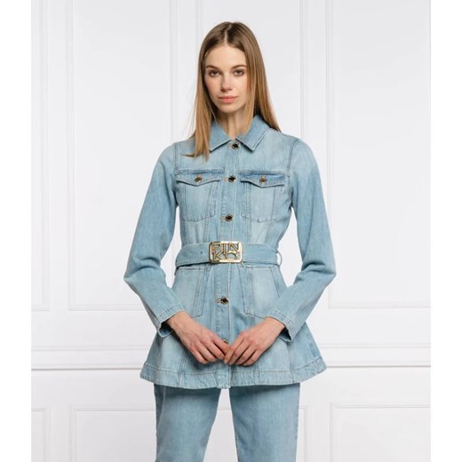 Pinko Kurtka jeansowa LOGAN | Regular Fit Pinko 34 wyprzedaż Gomez Fashion Store