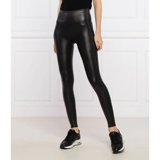 Spanx Legginsy Faux Leather | Slim Fit | high waist ze sklepu Gomez Fashion Store w kategorii Spodnie damskie - zdjęcie 164320985