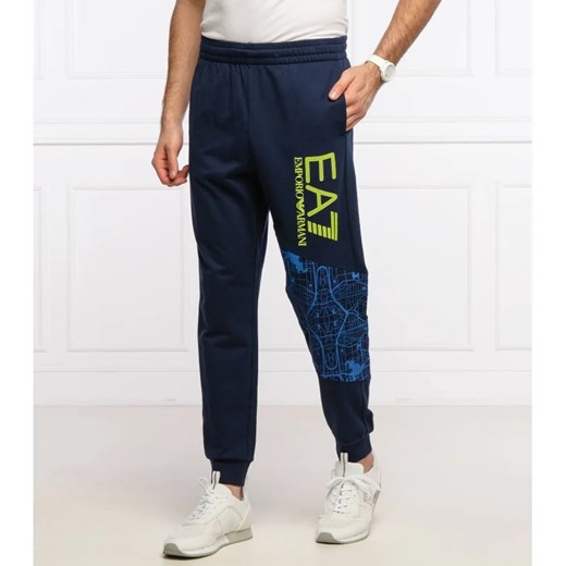 EA7 Spodnie dresowe | Regular Fit S wyprzedaż Gomez Fashion Store
