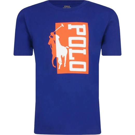 POLO RALPH LAUREN T-shirt | Regular Fit ze sklepu Gomez Fashion Store w kategorii T-shirty chłopięce - zdjęcie 164322255