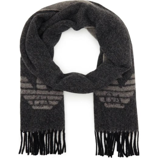 Emporio Armani Wełniany szal Emporio Armani OS promocja Gomez Fashion Store