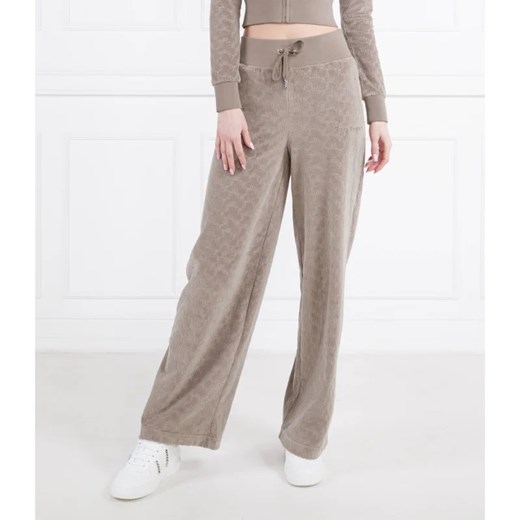 Juicy Couture Spodnie dresowe BEXLEY | flare fit Juicy Couture M okazja Gomez Fashion Store