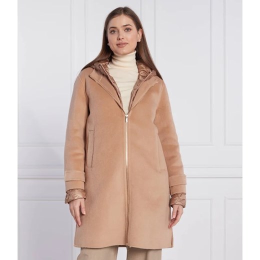 Marella SPORT Płaszcz 2w1 ACINO | z dodatkiem wełny ze sklepu Gomez Fashion Store w kategorii Płaszcze damskie - zdjęcie 164323378