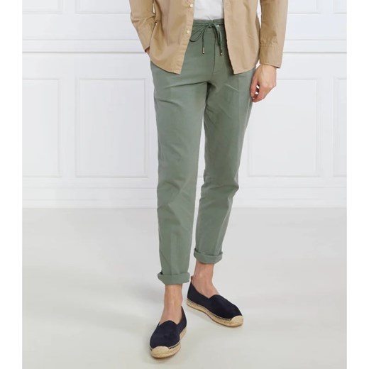 BOSS Lniane spodnie Kane-DS | Regular Fit 54 okazja Gomez Fashion Store