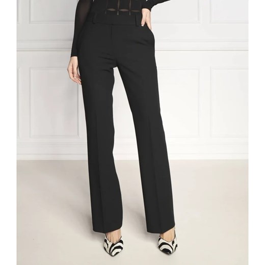 HUGO Spodnie Hovani | Regular Fit ze sklepu Gomez Fashion Store w kategorii Spodnie damskie - zdjęcie 164323789