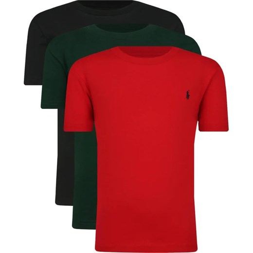 POLO RALPH LAUREN T-shirt 3-pack | Regular Fit ze sklepu Gomez Fashion Store w kategorii T-shirty chłopięce - zdjęcie 164324098