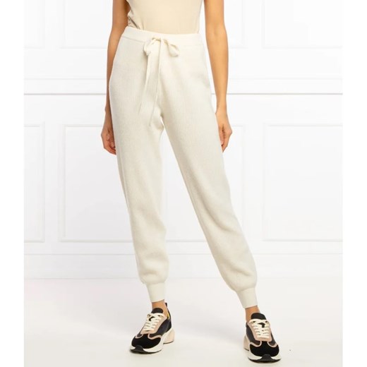 MAX&Co. Wełniane spodnie dresowe SCAPPATO | Regular Fit ze sklepu Gomez Fashion Store w kategorii Spodnie damskie - zdjęcie 164324137