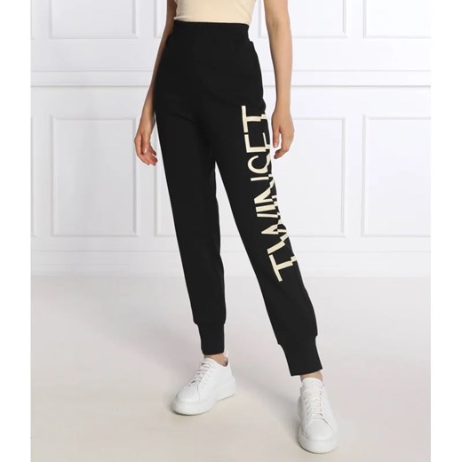TWINSET Spodnie dresowe | Regular Fit ze sklepu Gomez Fashion Store w kategorii Spodnie damskie - zdjęcie 164324257
