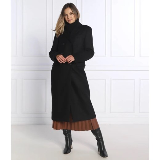Trussardi Wełniany płaszcz ze sklepu Gomez Fashion Store w kategorii Płaszcze damskie - zdjęcie 164324329
