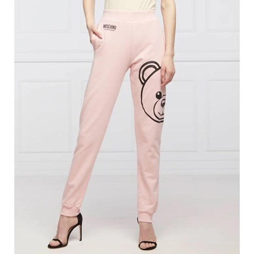 Moschino Underwear Spodnie dresowe | Tapered fit ze sklepu Gomez Fashion Store w kategorii Spodnie damskie - zdjęcie 164324479