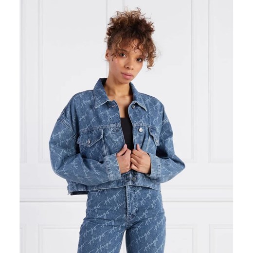 HUGO Kurtka jeansowa | Regular Fit ze sklepu Gomez Fashion Store w kategorii Kurtki damskie - zdjęcie 164324786