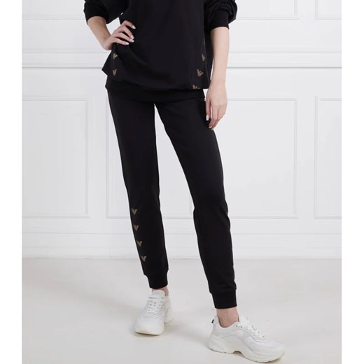 EA7 Spodnie dresowe | Regular Fit ze sklepu Gomez Fashion Store w kategorii Spodnie damskie - zdjęcie 164326776