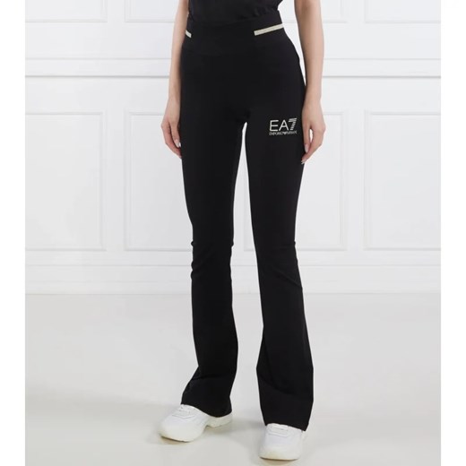 EA7 Spodnie dresowe | flare fit ze sklepu Gomez Fashion Store w kategorii Spodnie damskie - zdjęcie 164327115