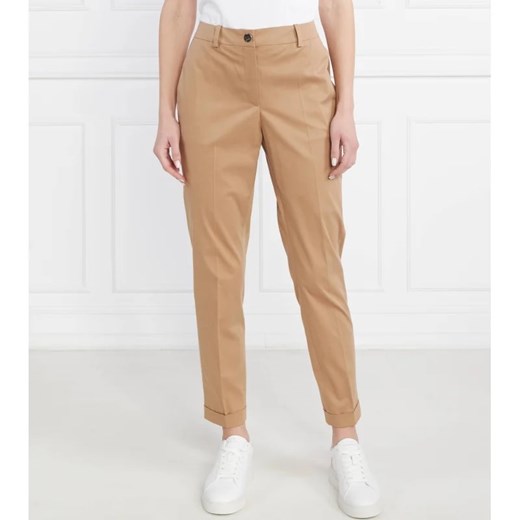 BOSS BLACK Spodnie Tachinoa | Regular Fit ze sklepu Gomez Fashion Store w kategorii Spodnie damskie - zdjęcie 164327486