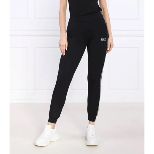 EA7 Spodnie dresowe | Slim Fit L Gomez Fashion Store okazyjna cena