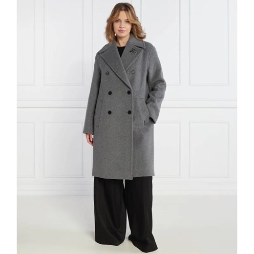 Karl Lagerfeld Wełniany płaszcz ze sklepu Gomez Fashion Store w kategorii Płaszcze damskie - zdjęcie 164328156