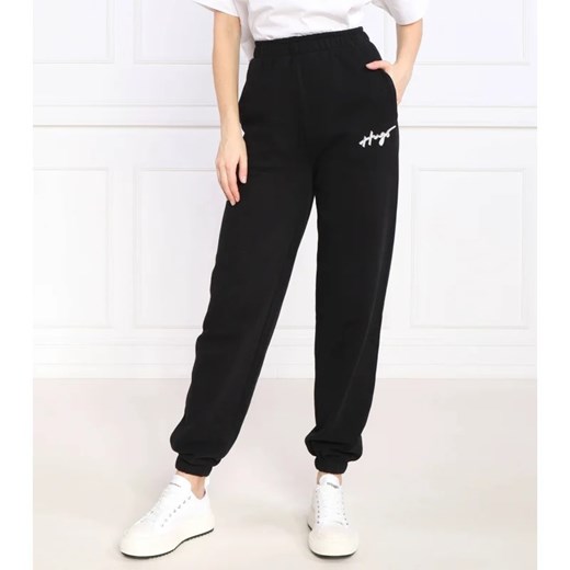 HUGO Spodnie dresowe Njola | Regular Fit L okazyjna cena Gomez Fashion Store
