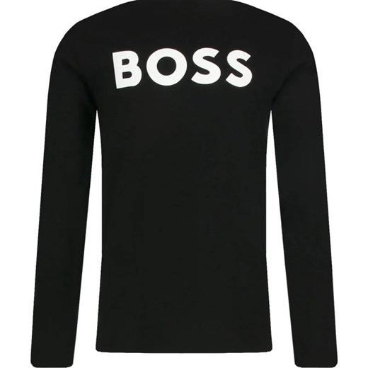 T-shirt chłopięce Boss Kidswear bawełniany z długimi rękawami