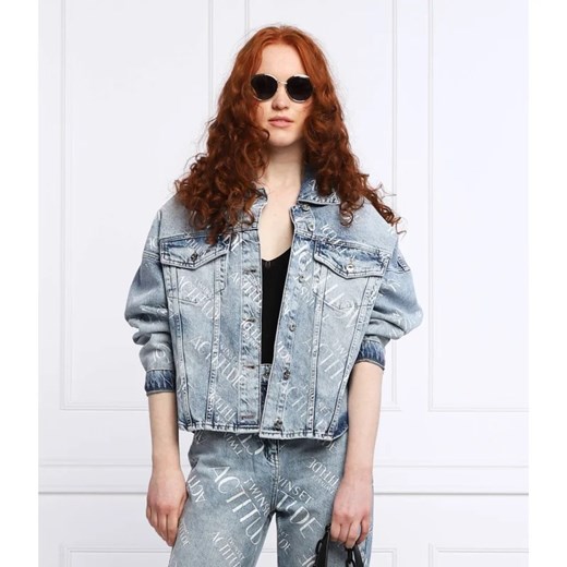 Twinset Actitude Kurtka jeansowa | Regular Fit ze sklepu Gomez Fashion Store w kategorii Kurtki damskie - zdjęcie 164328399