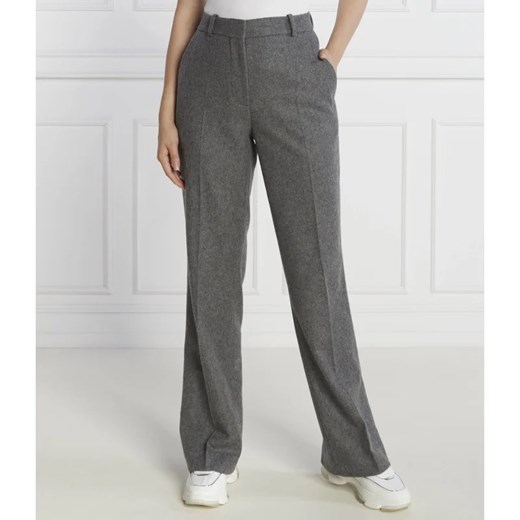 Calvin Klein Wełniane spodnie | Regular Fit Calvin Klein 40 Gomez Fashion Store