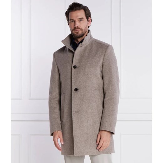 Joop! Wełniany płaszcz Maron ze sklepu Gomez Fashion Store w kategorii Płaszcze męskie - zdjęcie 164330346
