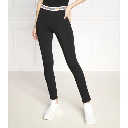 Moschino Underwear Legginsy | Regular Fit ze sklepu Gomez Fashion Store w kategorii Spodnie damskie - zdjęcie 164330435