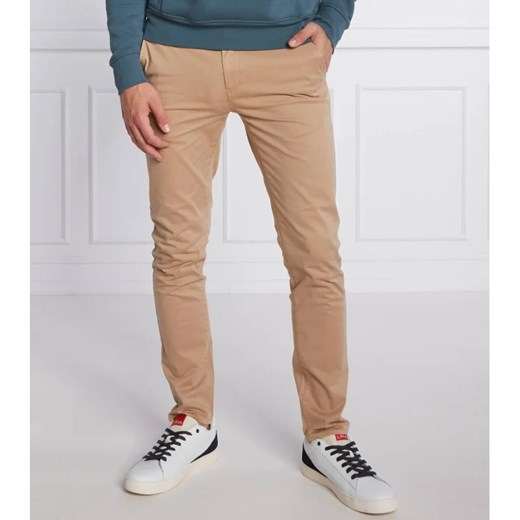 Gant Spodnie chino MOLSEY | Extra slim fit Gant 38/32 promocyjna cena Gomez Fashion Store