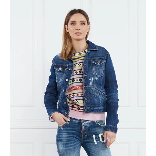 Dsquared2 Kurtka jeansowa | Regular Fit ze sklepu Gomez Fashion Store w kategorii Kurtki damskie - zdjęcie 164330716