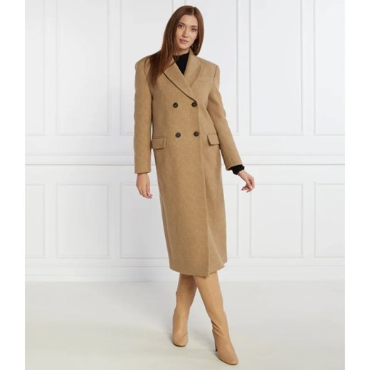 Pinko Wełniany płaszcz ze sklepu Gomez Fashion Store w kategorii Płaszcze damskie - zdjęcie 164330935
