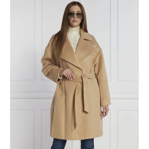 GUESS Płaszcz | z dodatkiem wełny ze sklepu Gomez Fashion Store w kategorii Płaszcze damskie - zdjęcie 164331458