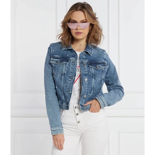 GUESS Kurtka jeansowa ADORIA | Regular Fit Guess M Gomez Fashion Store