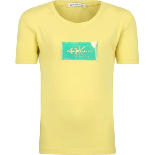 CALVIN KLEIN JEANS T-shirt | Regular Fit ze sklepu Gomez Fashion Store w kategorii T-shirty chłopięce - zdjęcie 164331515