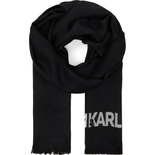 Karl Lagerfeld Szal | z dodatkiem wełny ze sklepu Gomez Fashion Store w kategorii Szaliki męskie - zdjęcie 164331617