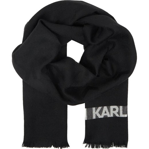 Karl Lagerfeld Szal | z dodatkiem wełny ze sklepu Gomez Fashion Store w kategorii Szaliki męskie - zdjęcie 164331655