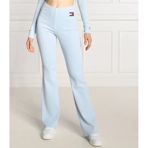Tommy Jeans Spodnie | flare fit Tommy Jeans XL okazja Gomez Fashion Store