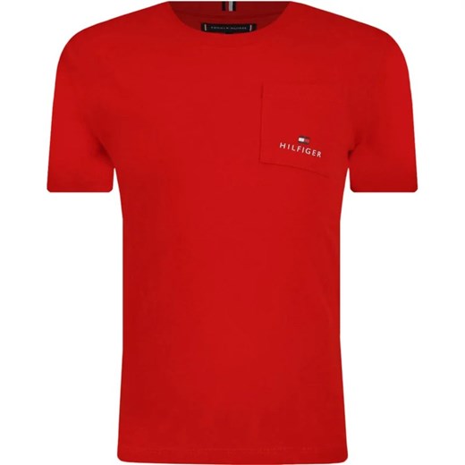 Tommy Hilfiger T-shirt ESSENTIAL POCKET | Regular Fit Tommy Hilfiger 122 okazja Gomez Fashion Store